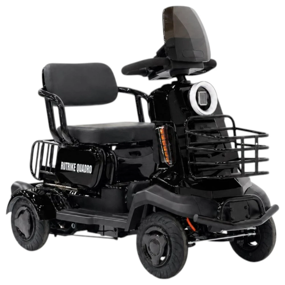 Электротрицикл Rutrike Квадро Чёрный