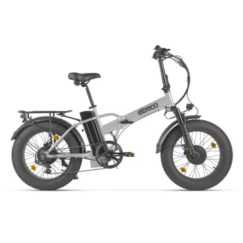 Электровелосипед Eltreco BAD DUAL NEW Серебристый-матовый