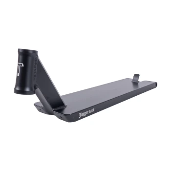 Дека для трюкового самоката Tech Team Juggernaut 22"х6" (560х150 мм) Black (Черный)