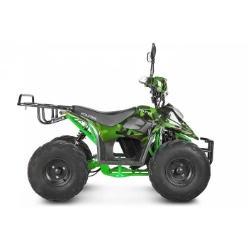 Детский электроквадроцикл Voltrix Hornet 36V800W зеленый камуфляж/зеленая рама